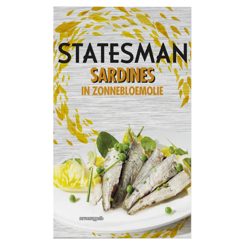 Statesman Sardines in zonnebloemolie