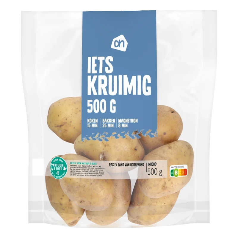 Iets kruimige aardappelen