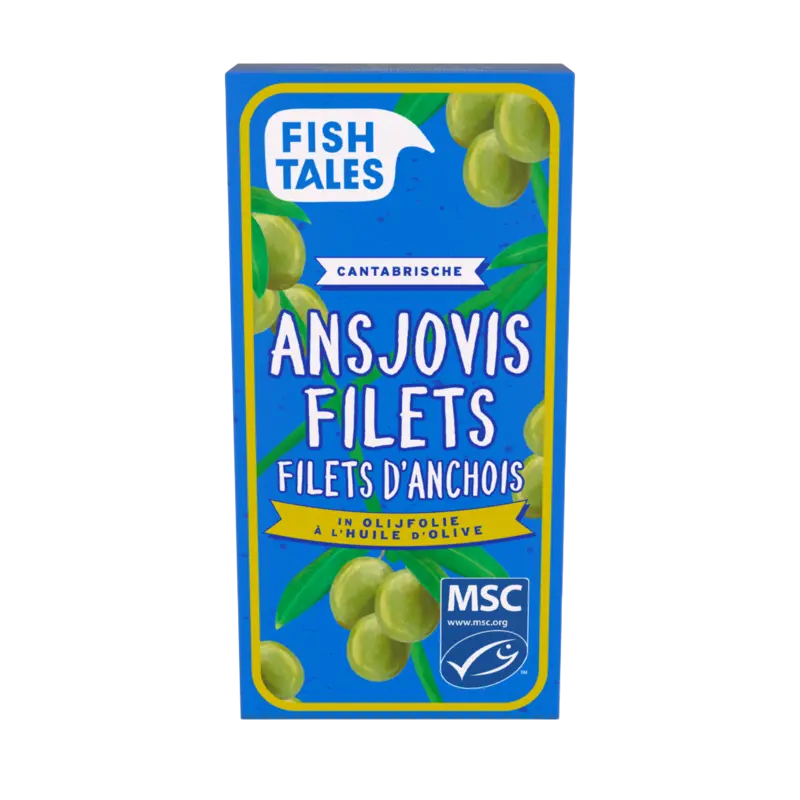Fish Tales Ansjovisfilets in olijfolie
