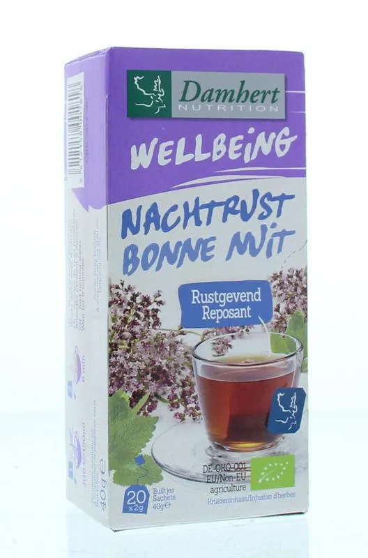 Damhert Wellbeing Thee Goede nachtrust | 40g