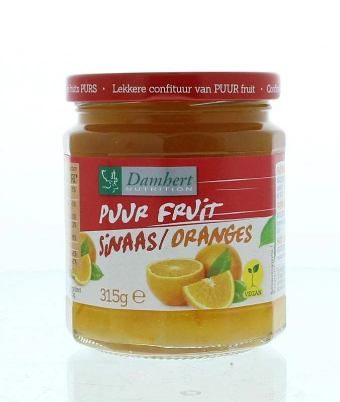 Damhert Puur Fruit Confituur Sinaas z/s