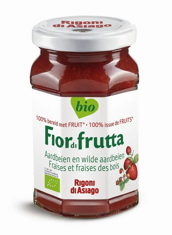 Fiordifrutta Aardbeienjam 250g