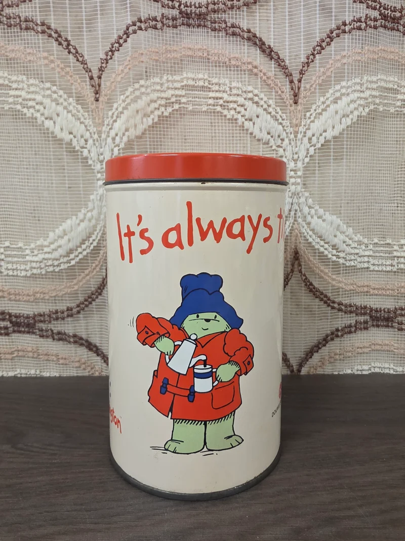 Douwe Egberts Paddington blik 1995 | Always Time for Coffee