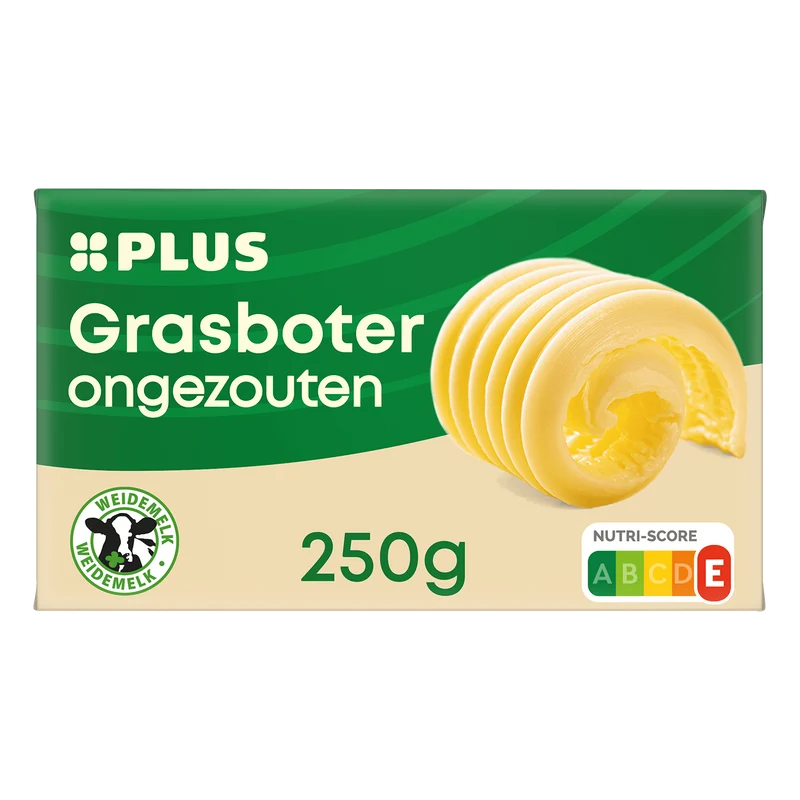 Grasboter ongezouten