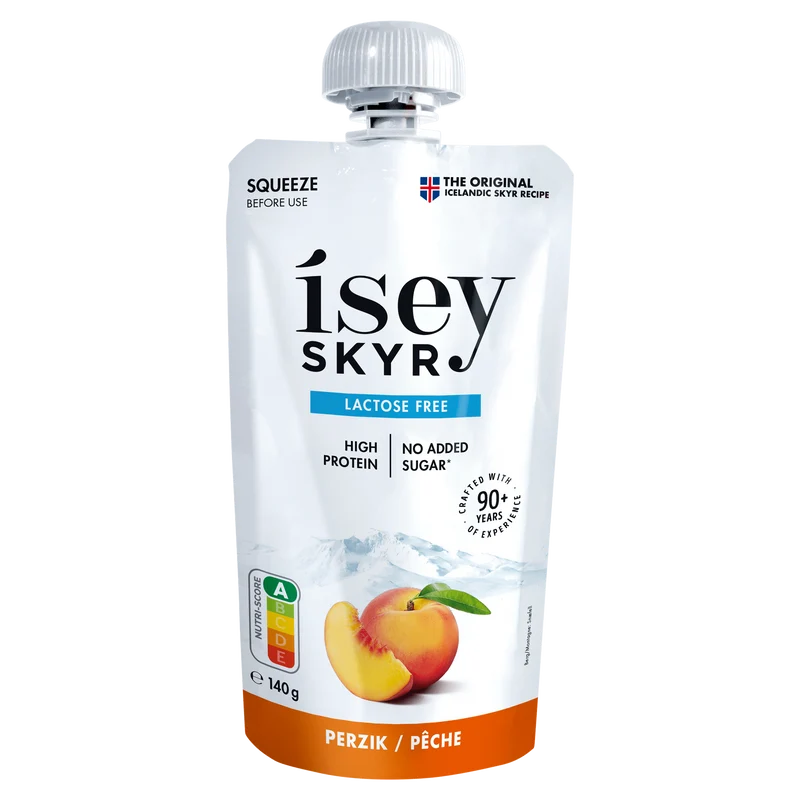 Isey Skyr Pouch peach