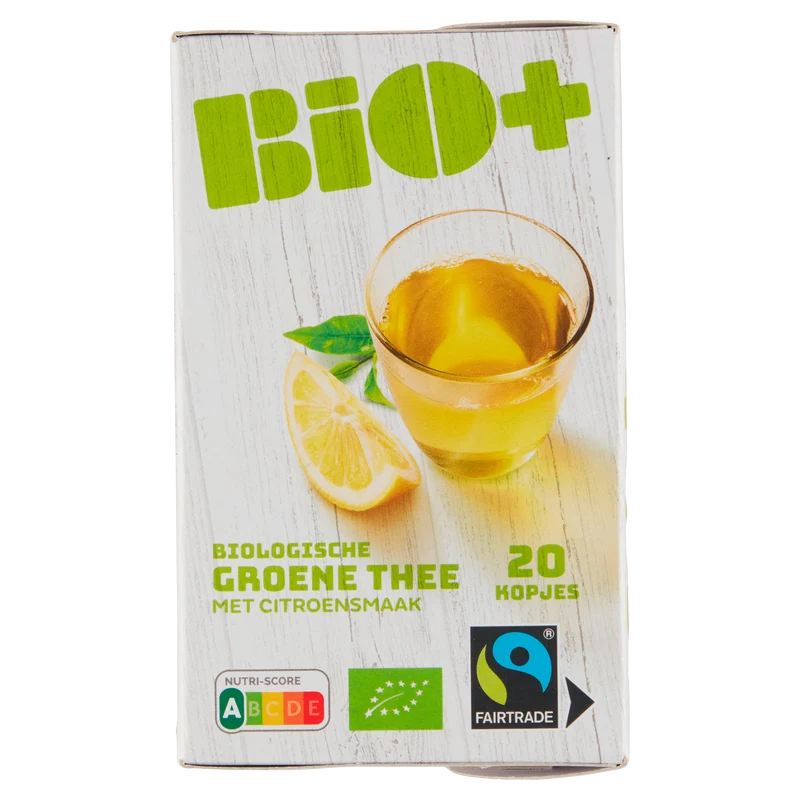 BIO+ Groene thee citroen Fairtrade