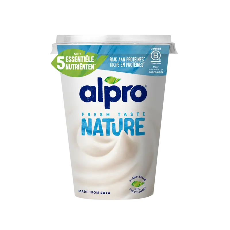 Alpro Plantaardige variatie op yoghurt nature