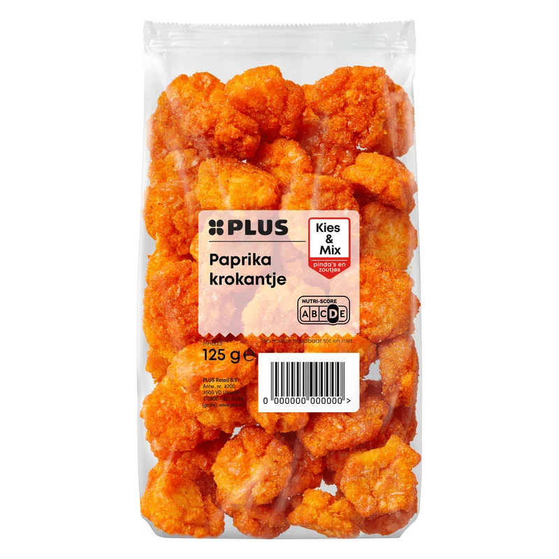 Paprika krokantje