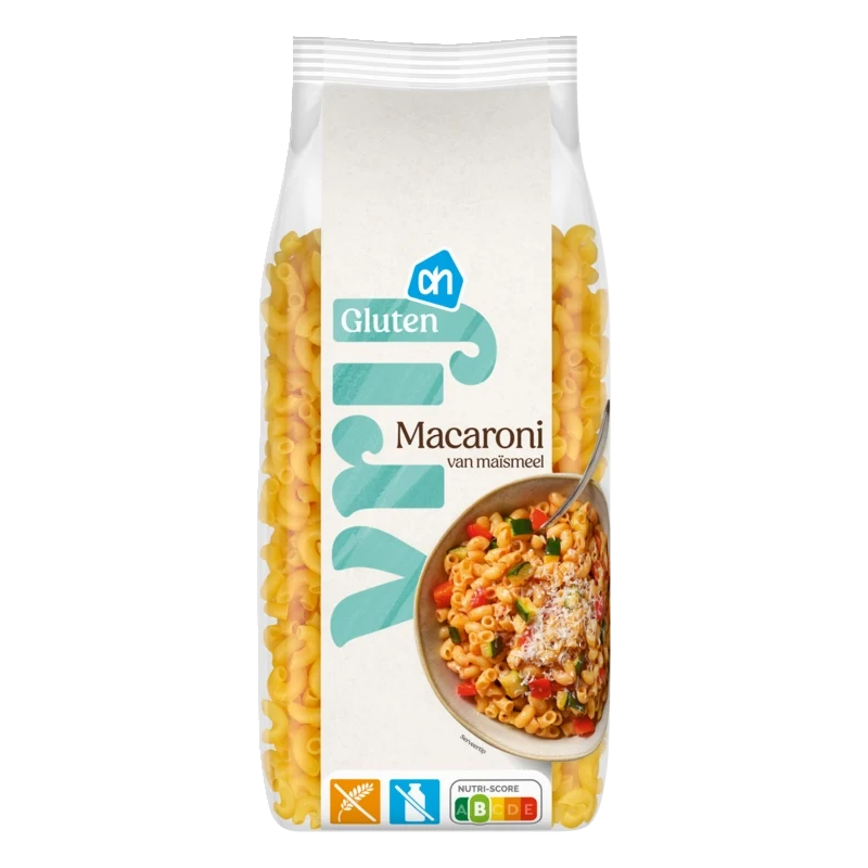Glutenvrij Vezelrijke macaroni