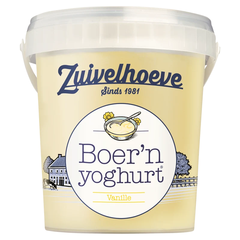 Zuivelhoeve Boer'n Yoghurt Vanille