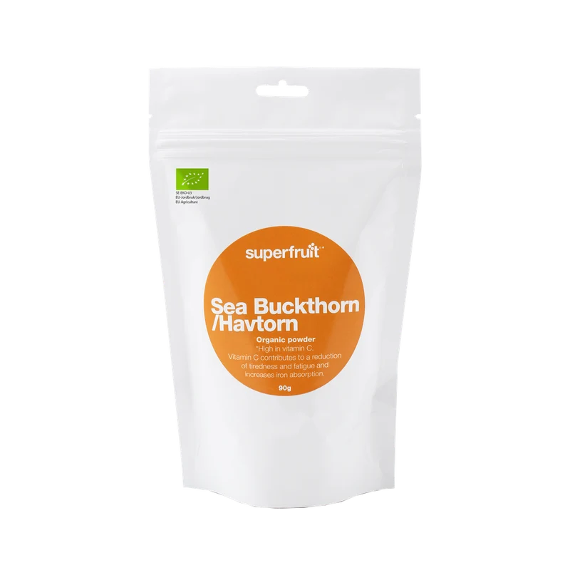 Superfruit Duindoorn/Havedoorn Poeder Biologisch 90 gram