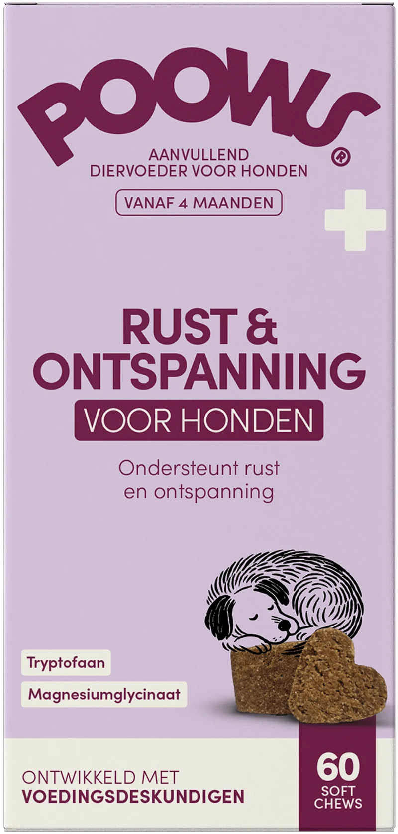 Poows Rust en ontspanning hond