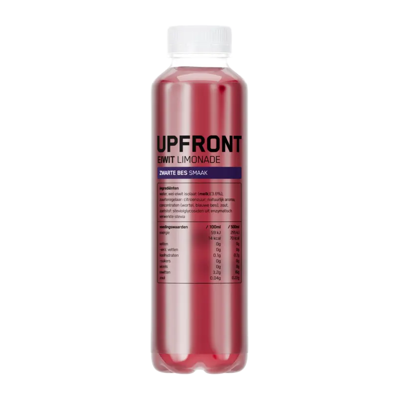 Upfront Eiwit limonade zwarte bes smaak