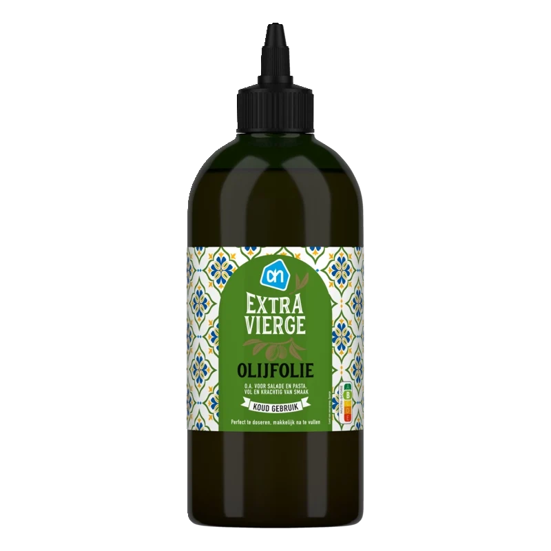 Extra vierge olijfolie knijpfles