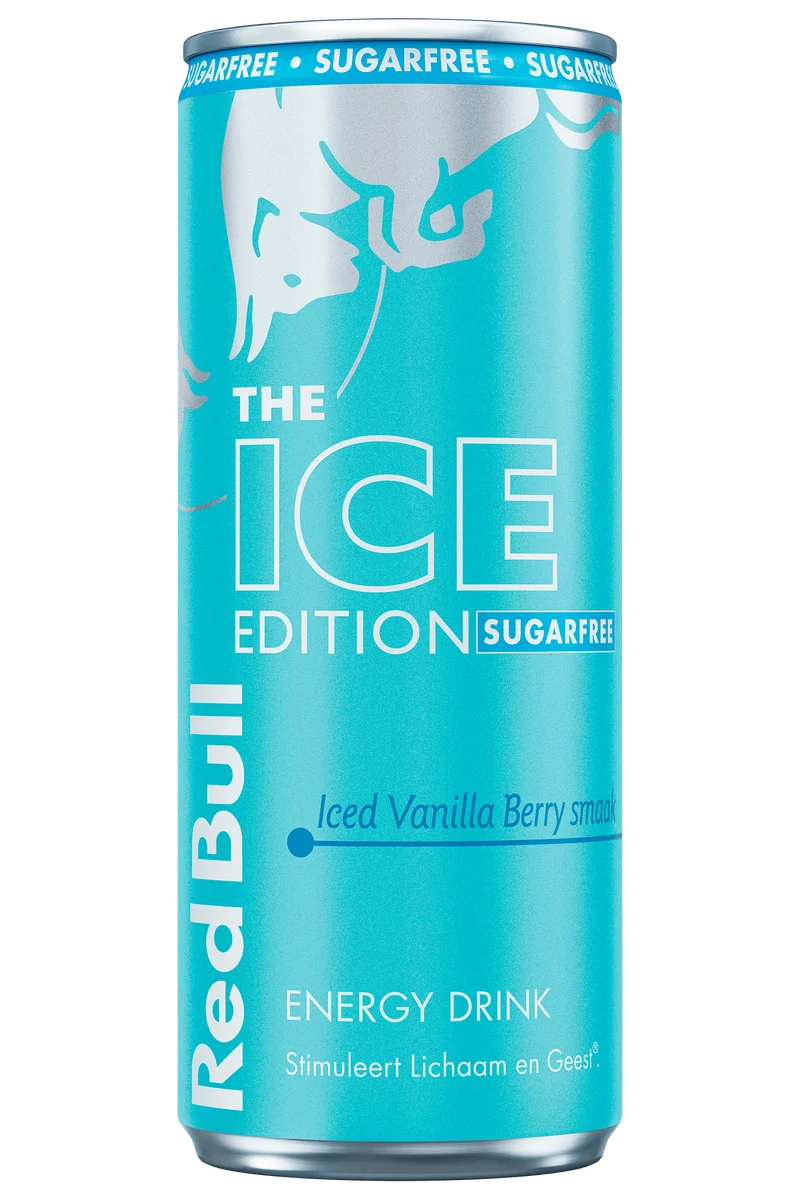 Red Bull Energy drink Ice edition suikervrij