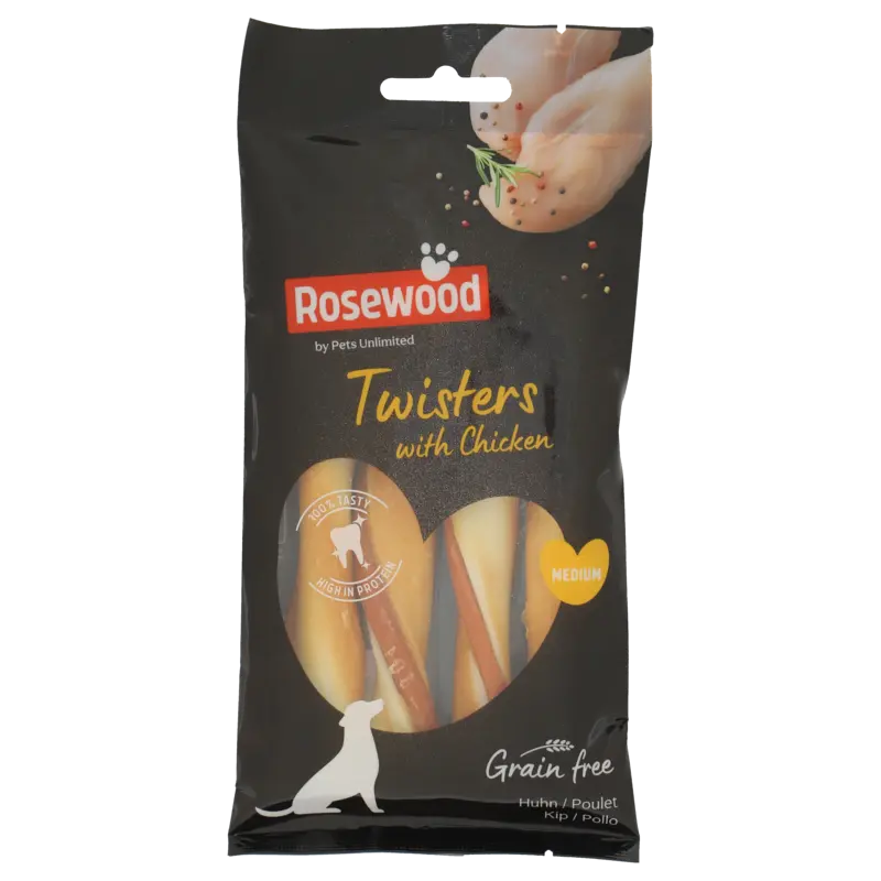 Rosewood Twister with chicken medium