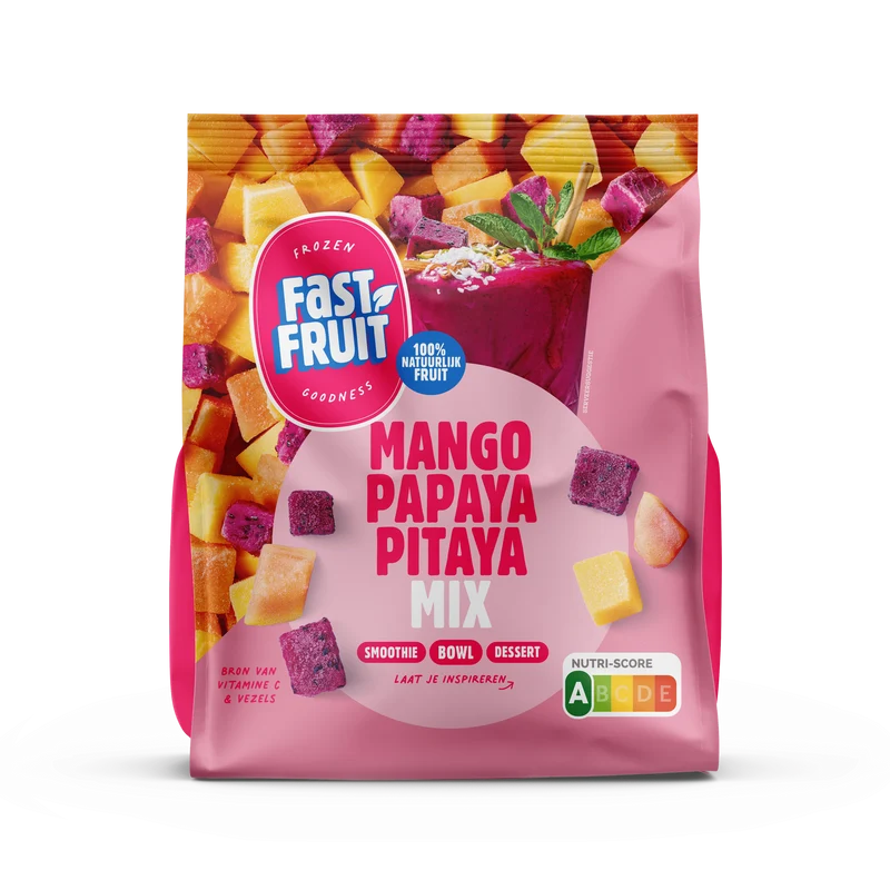 Fast Fruit Mix Mango, Papaya, Pitaya