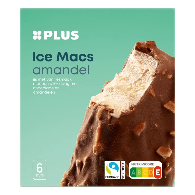 Icemacs almond Fairtrade