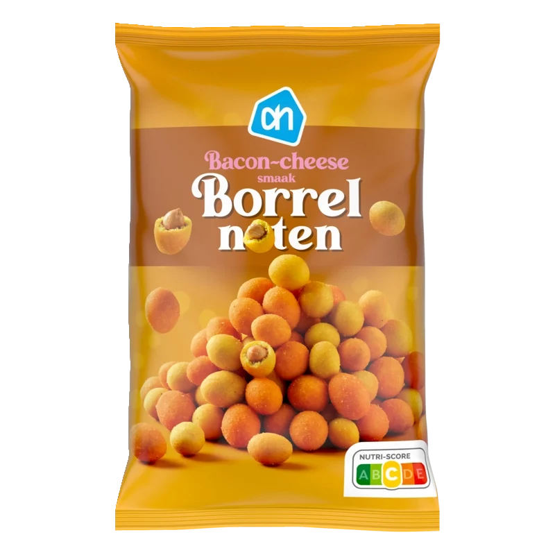 Bacon-cheese smaak borrelboten