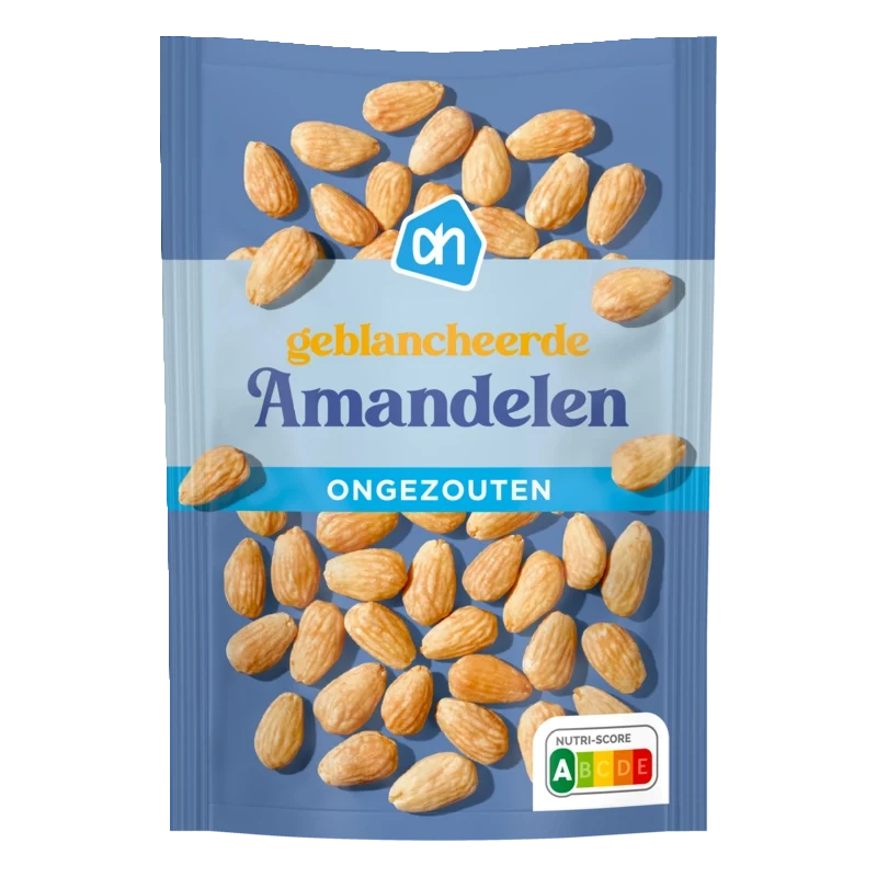 Geblancheerde amandelen ongezouten