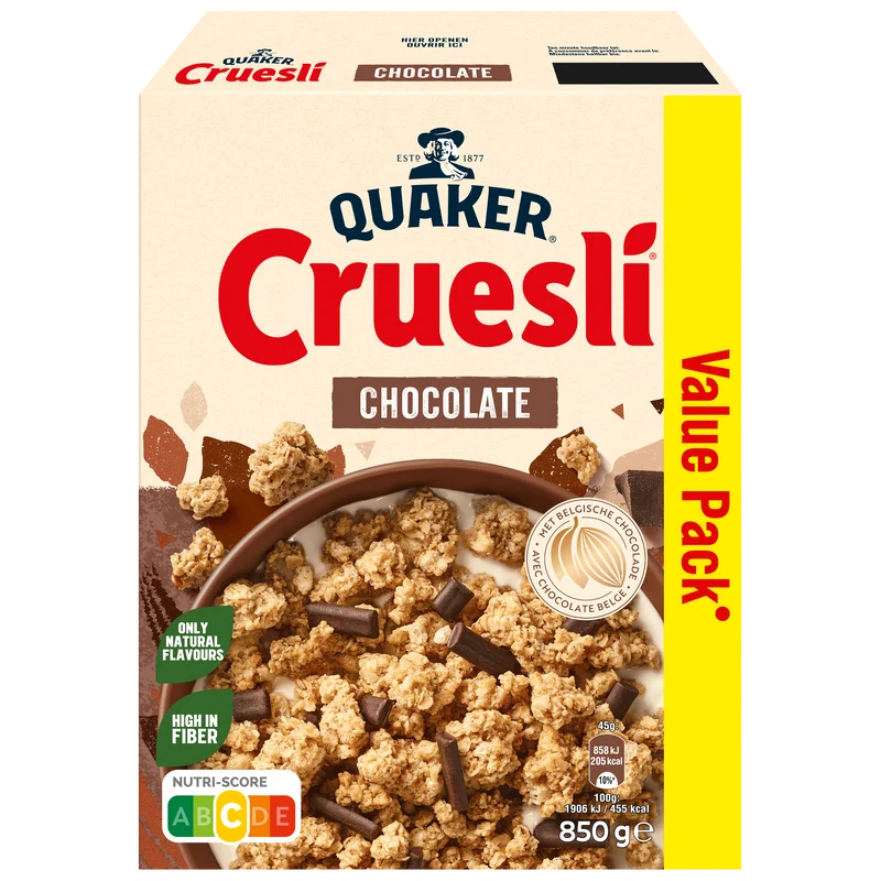Quaker Cruesli Chocolade GVP