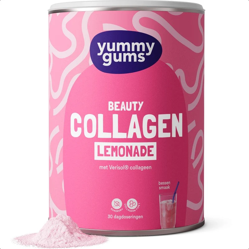 Yummy Gums Beauty Collagen Lemonade 240 gram