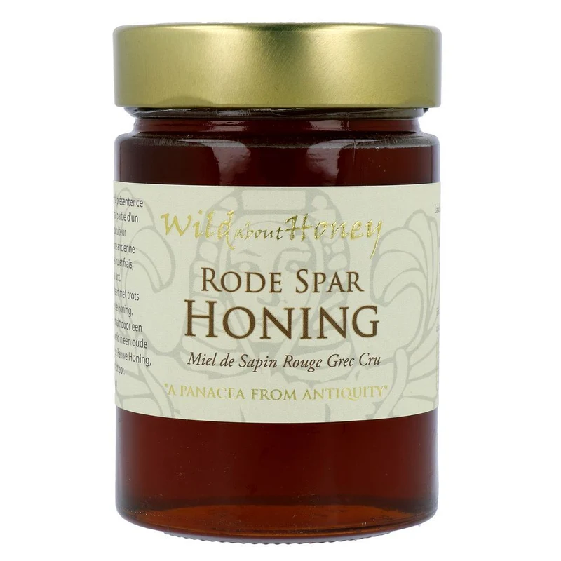 Wild About Honey Rode Spar Honing 480 gram