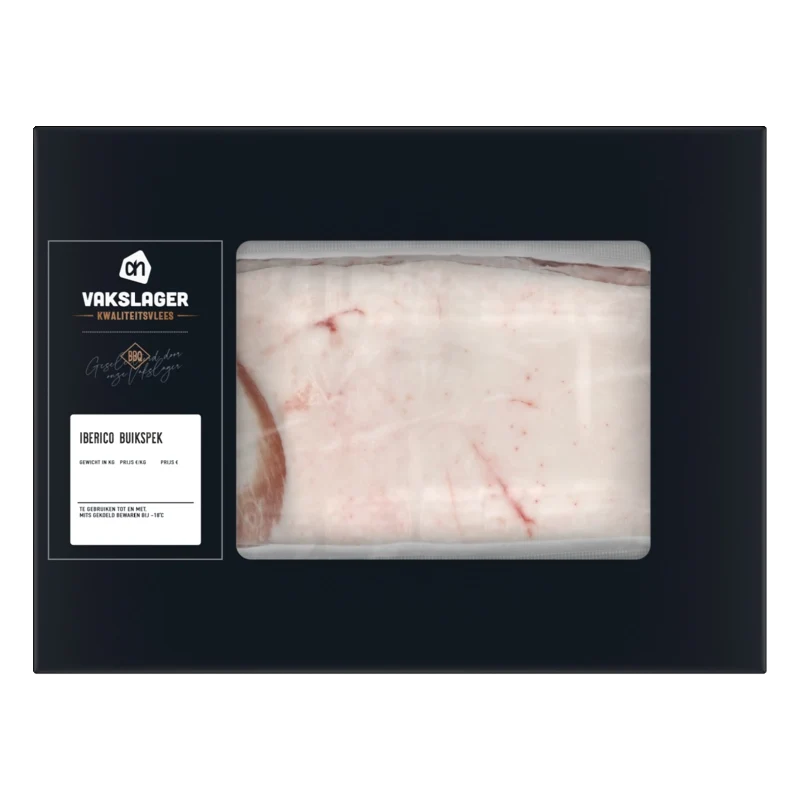 Vakslager Iberico buikspek zwoerd