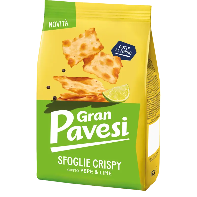 Gran Pavesi Sfoglie pepe & lime