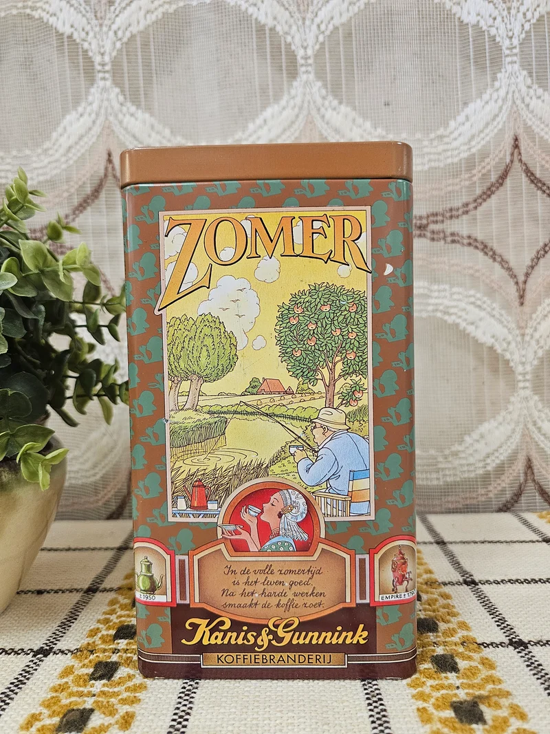 Kanis & Gunnink vintage blik 4 seizoenen
