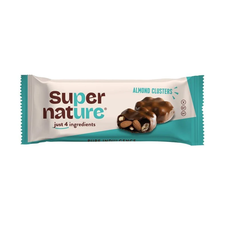 Super Nature Almond Clusters 34 gram