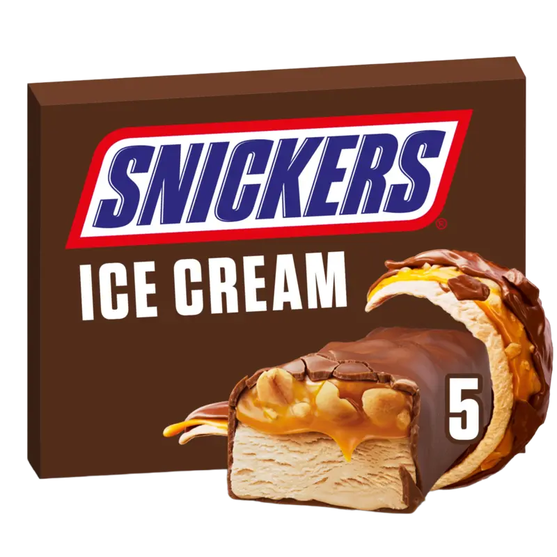 Snickers Karamel pinda ice bar