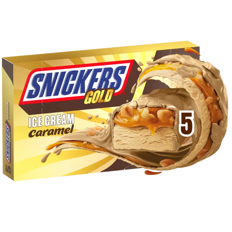 Snickers Gold ice bar