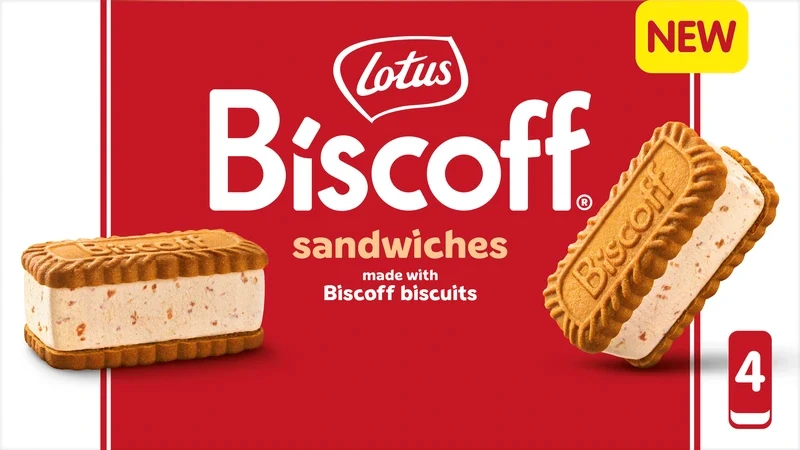 Lotus Biscoff Sandwiches