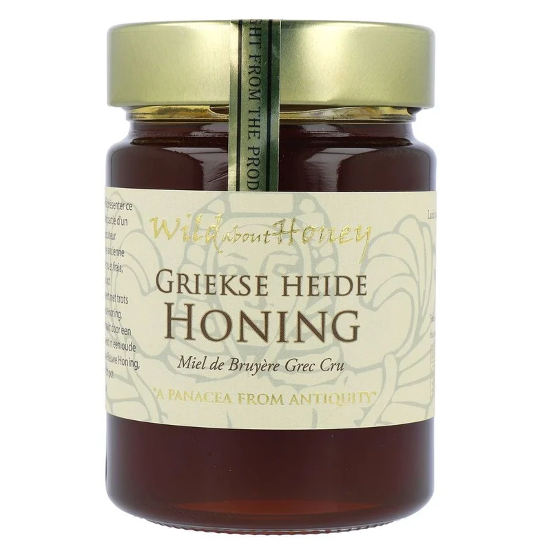 Wild About Honey Griekse Heide Honing 480 gram