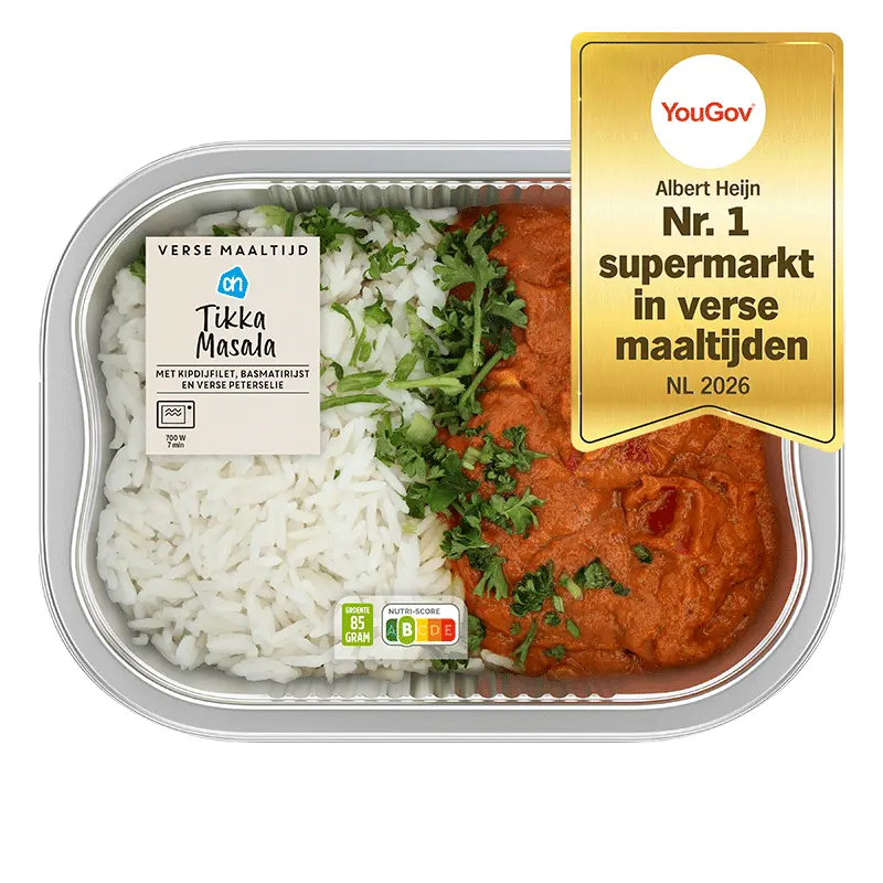Verse maaltijd tikka masala