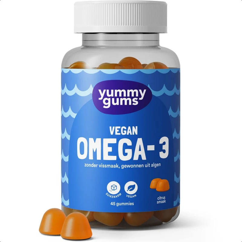Yummy Gums Omega-3 Vegan 45 stuks