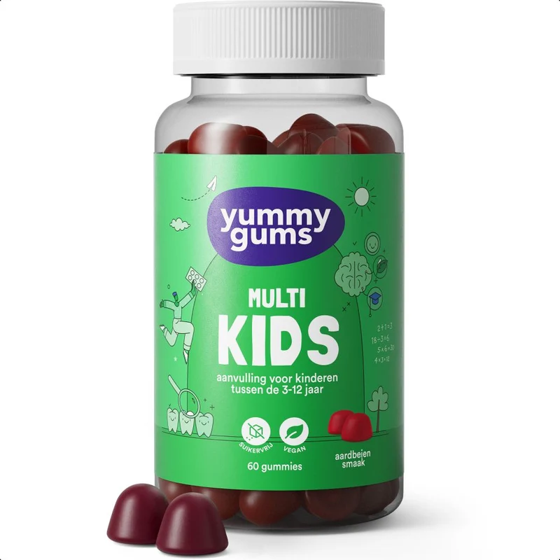 Yummy Gums Multi Kids 60 stuks
