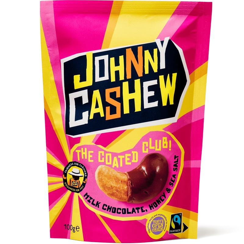 Johnny Cashew Chocolate Honey Sea Salt