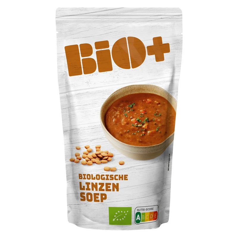 BIO+ Linzensoep