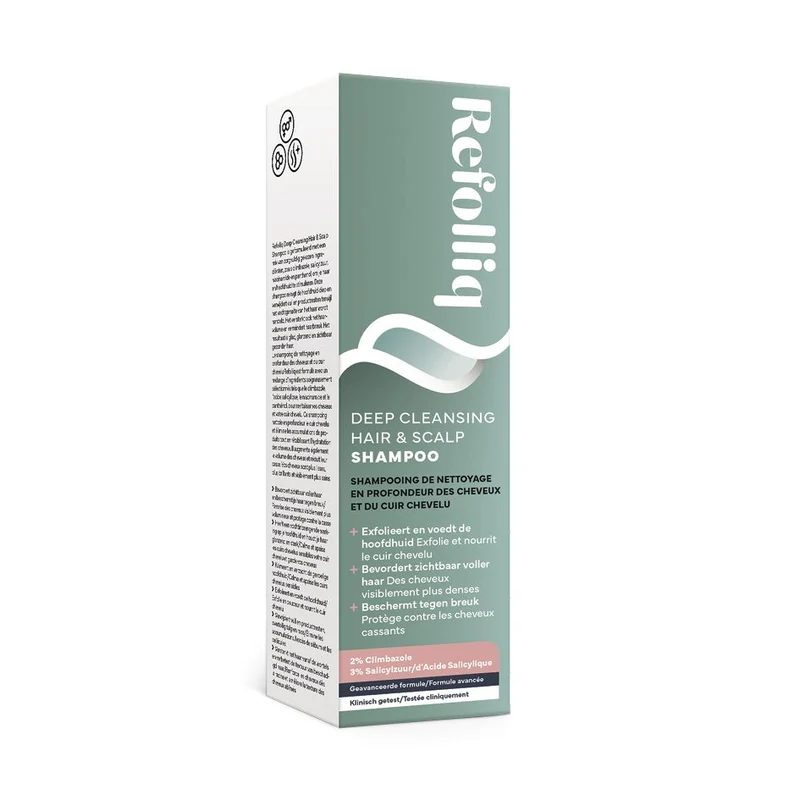 Refolliq Deep Cleansing Hair & Scalp Shampoo 200 ml