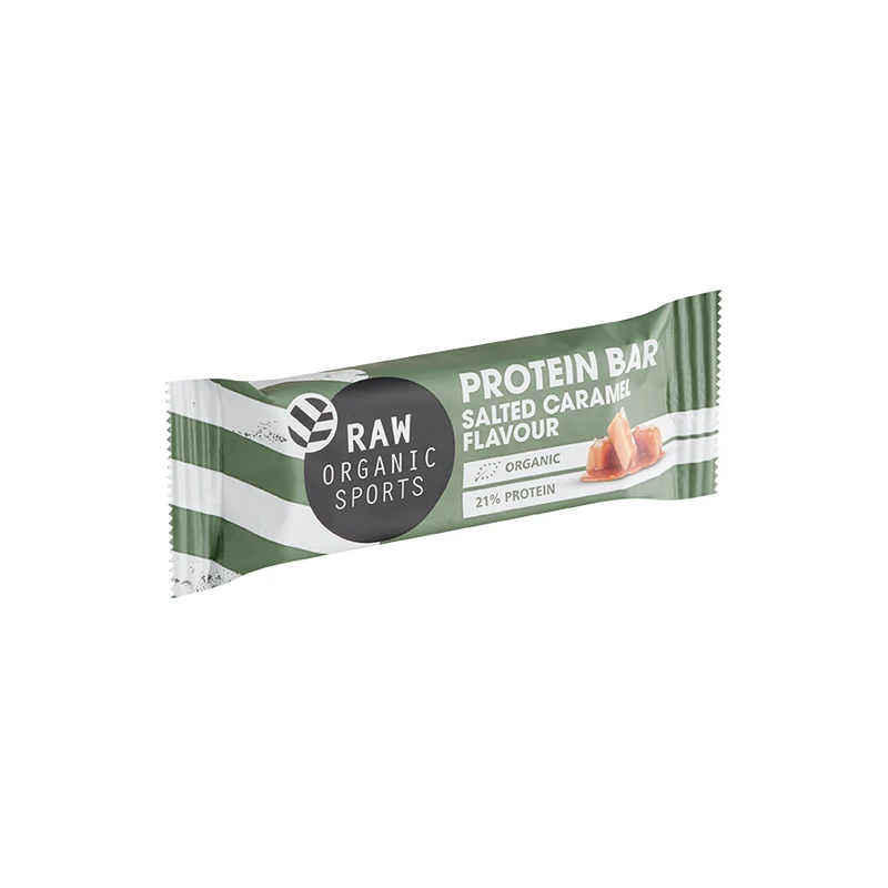 Raw Organic Sports Proteinereep Salted Caramel 47 gram