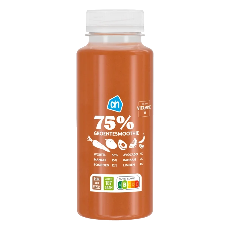 75% Groentesmoothie wortel mango