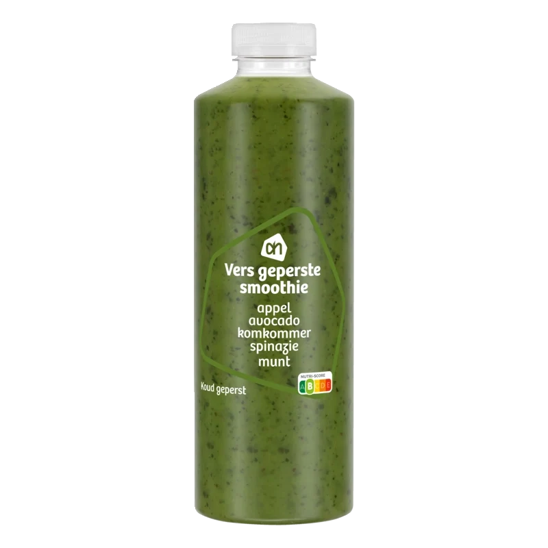 Vers geperste smoothie avocado komkommer