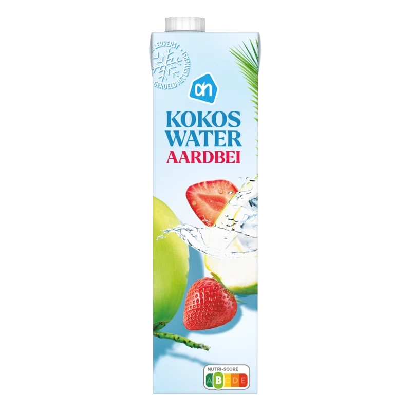 Kokoswater aardbei