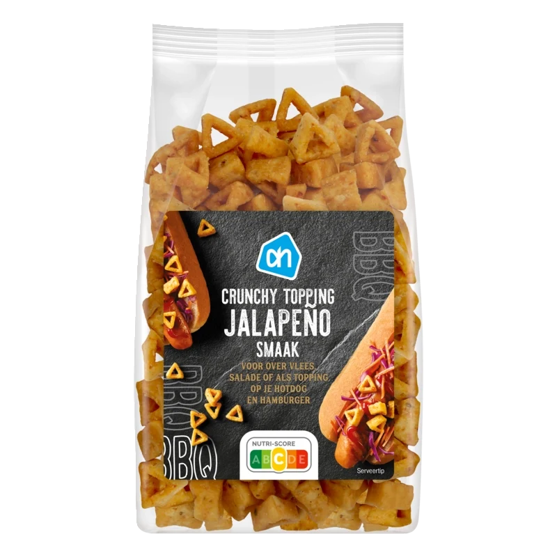 Crunchy topping jalapeno smaak
