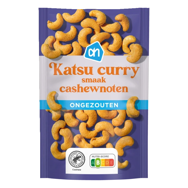 Katsu curry cashewnoten ongezouten
