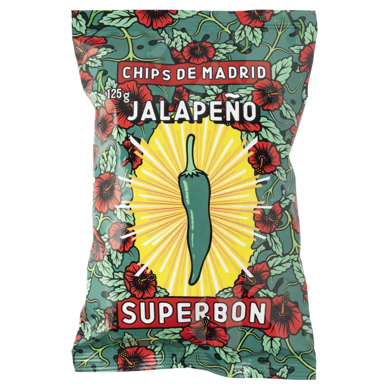 Superbon Chips de Madrid jalapeno