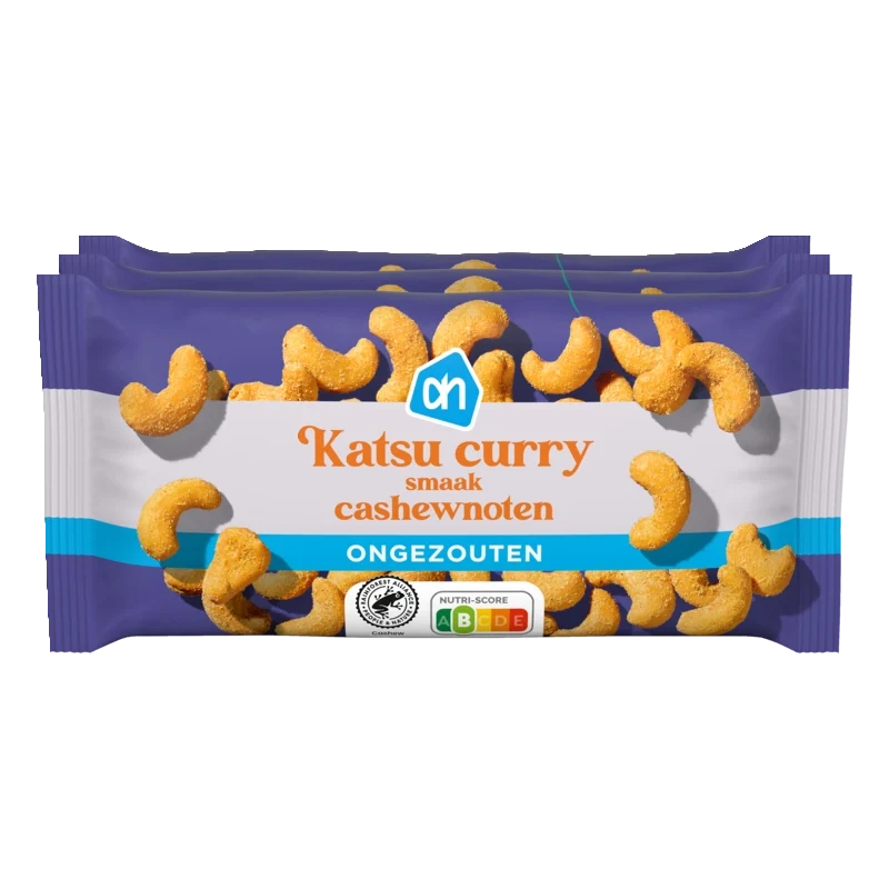 Katsu curry cashewnoten 3-pack