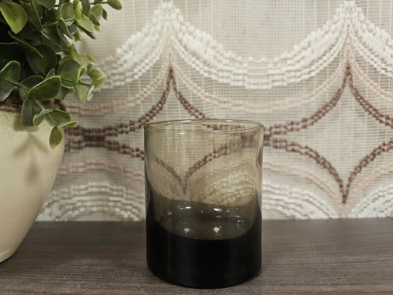Vintage Luminarc rookglas whiskyglas